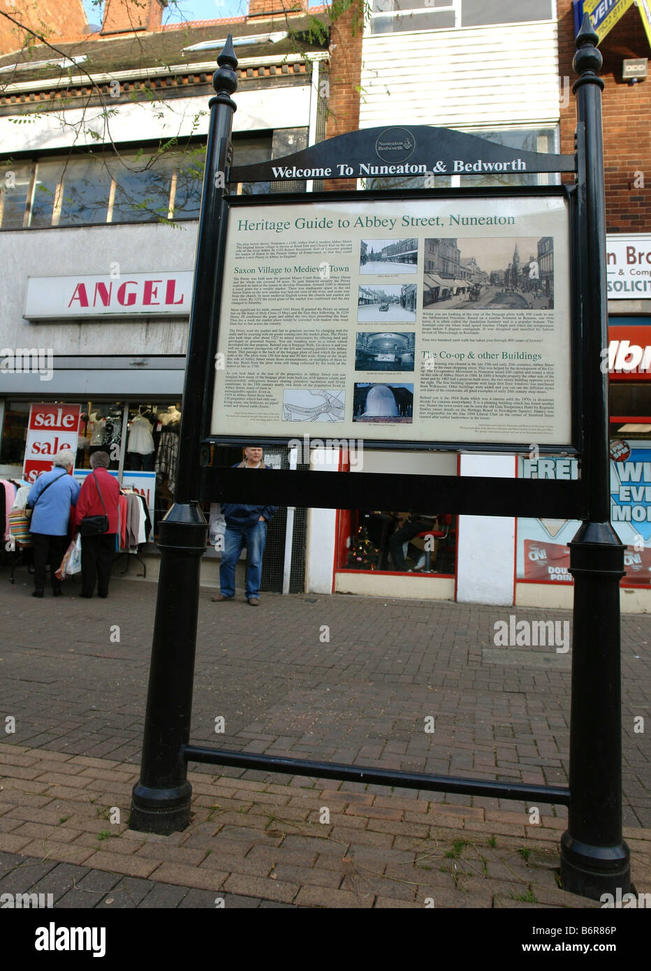 Nuneaton Warwickshire Angleterre GO UK 2008 Banque D'Images
