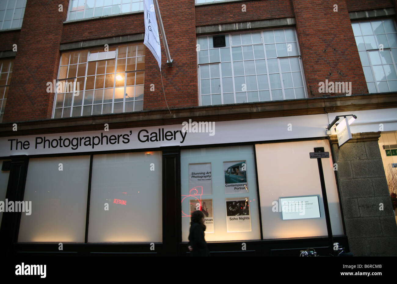 Nouveaux locaux de la Photographers Gallery de Londres W1 Banque D'Images