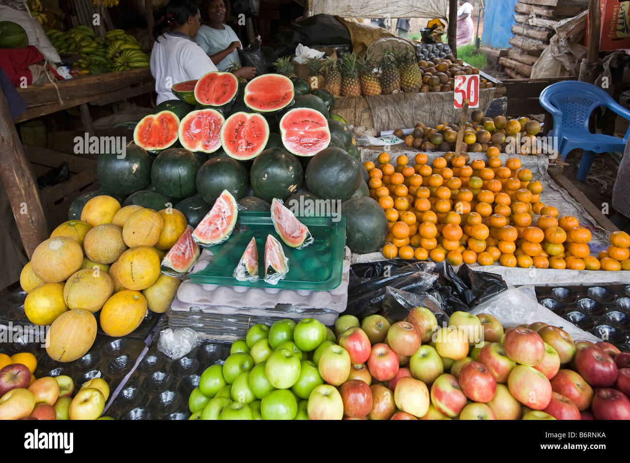 Kenya fruit market nairobi Banque de photographies et d’images à haute