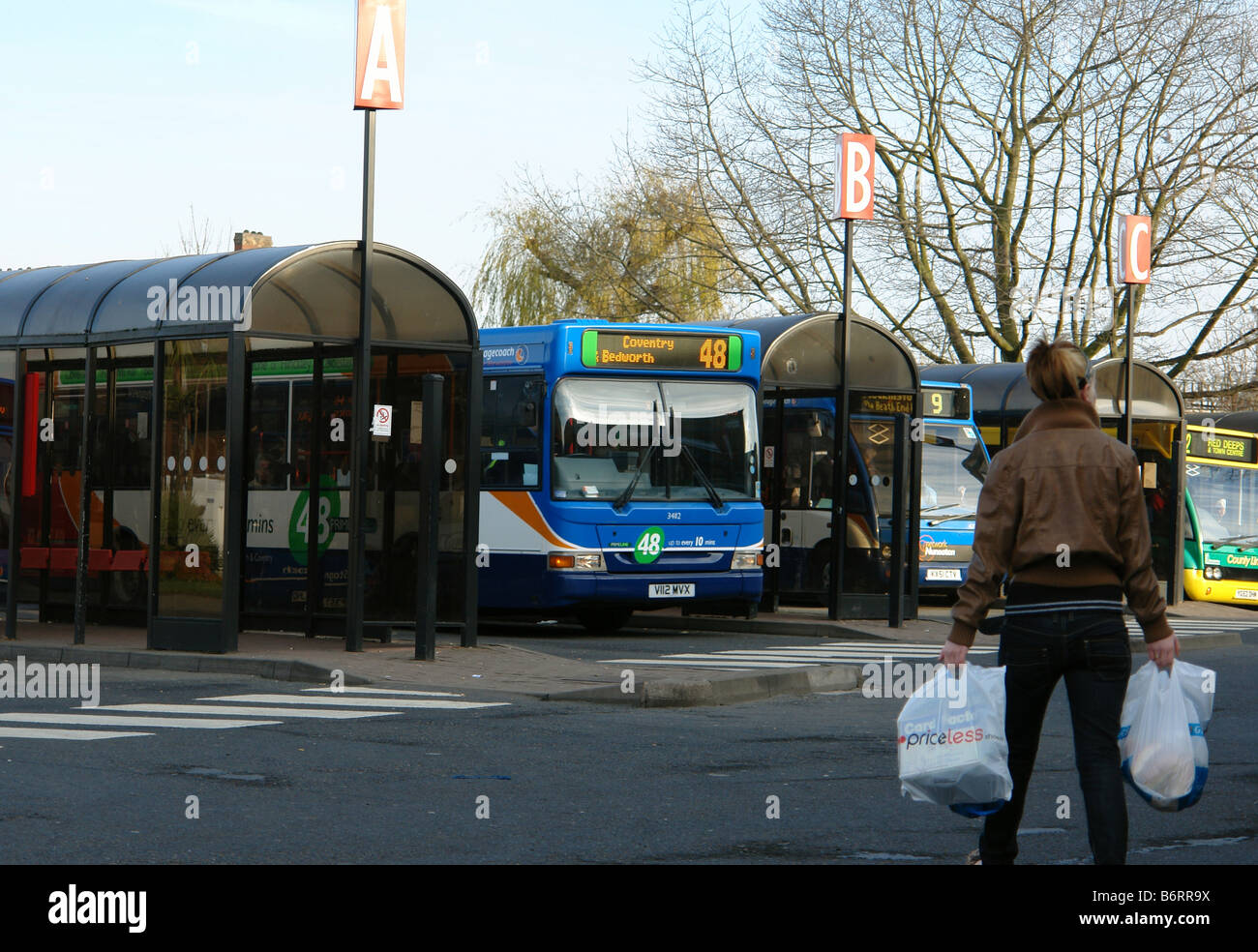 Nuneaton Warwickshire Angleterre GO UK 2008 Banque D'Images