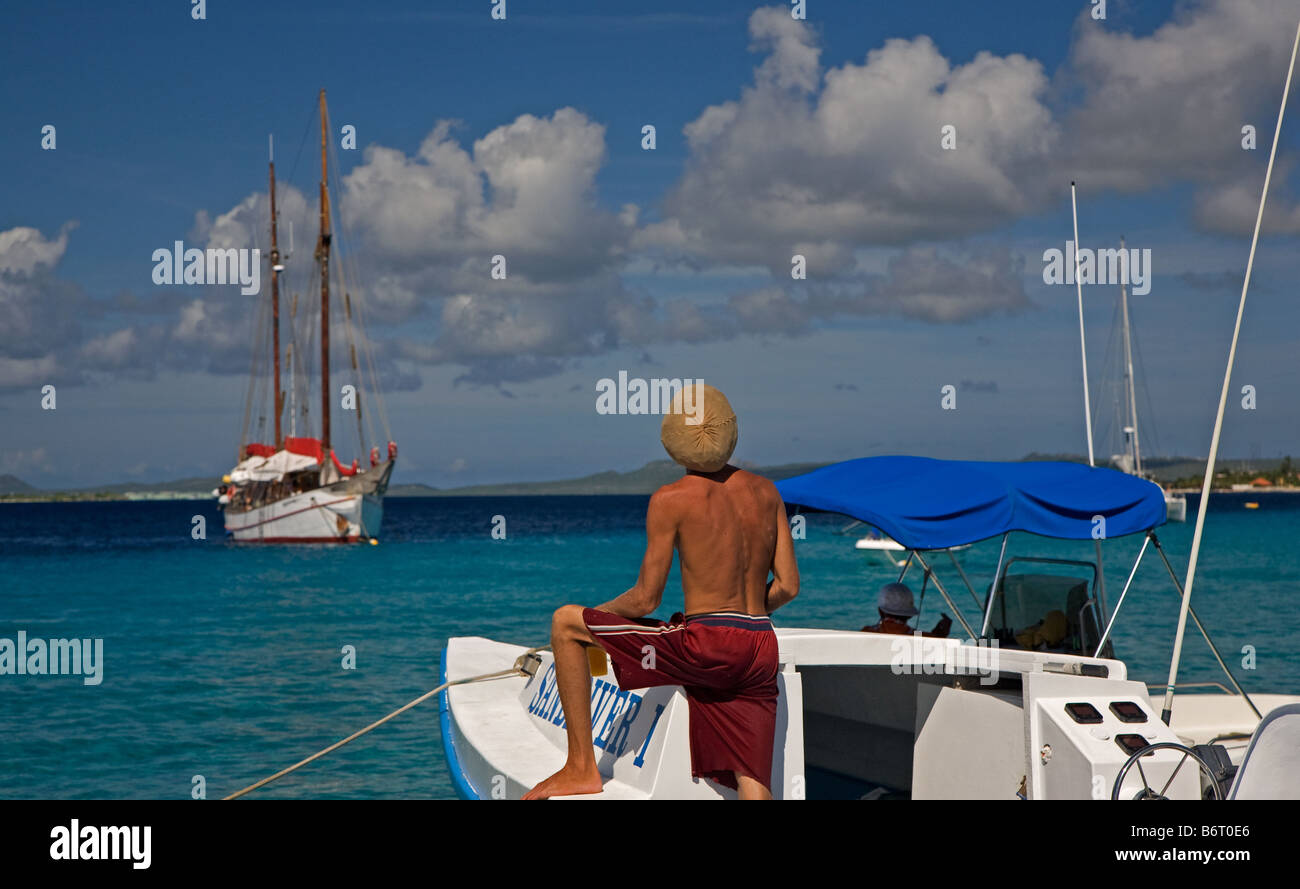 Bonaire, une île des Caraïbes. Banque D'Images