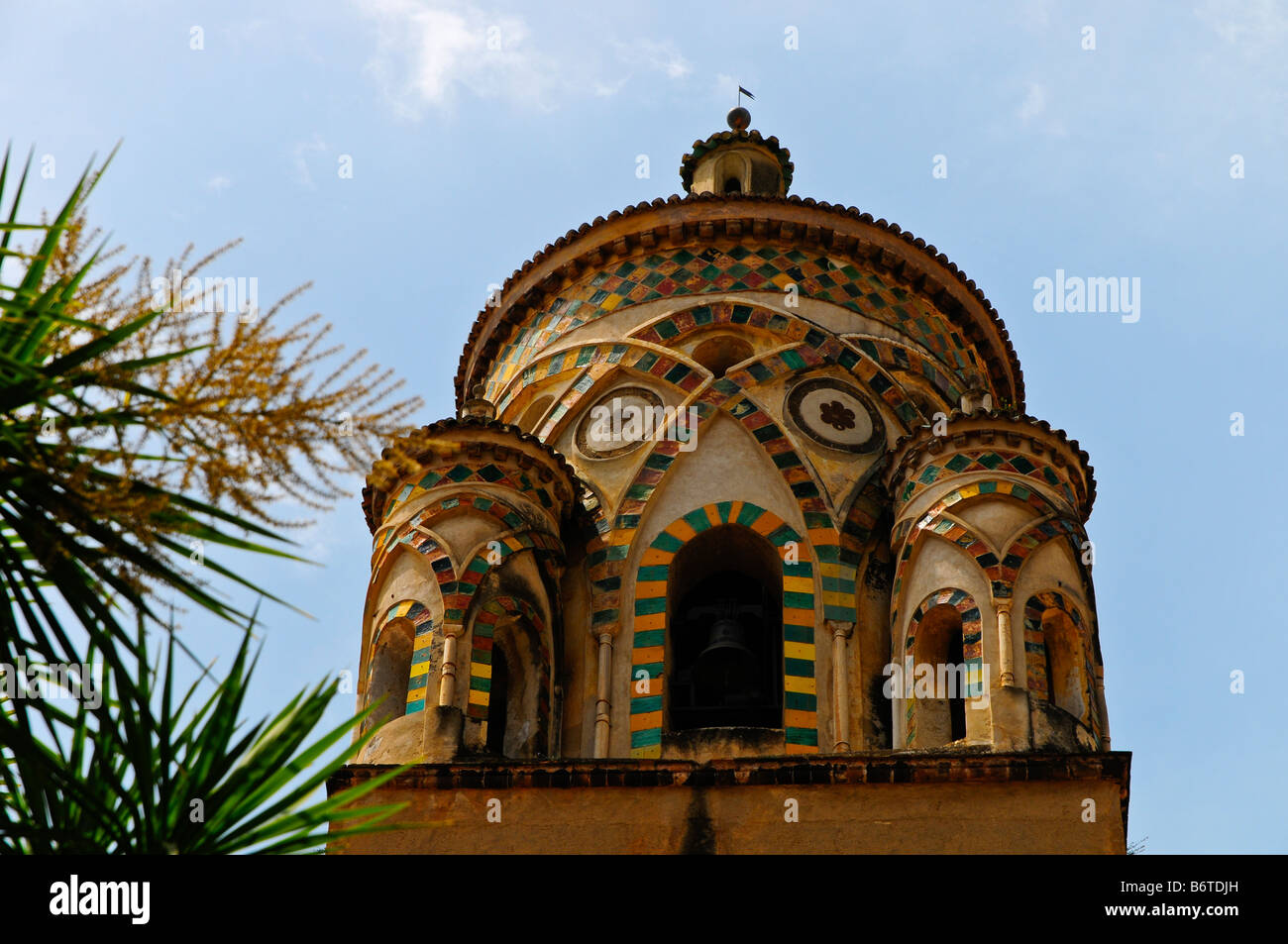 Eglise de Saint André (Duomo), Côte Amalfitaine, Campanie, Italie Banque D'Images