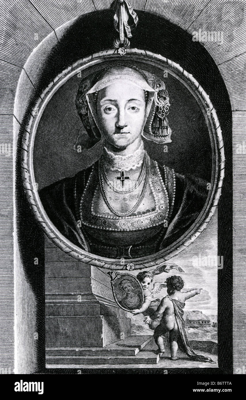 ANNE DE CLÈVES princesse allemande et Reine d'Angleterre 1515-1557 Banque D'Images