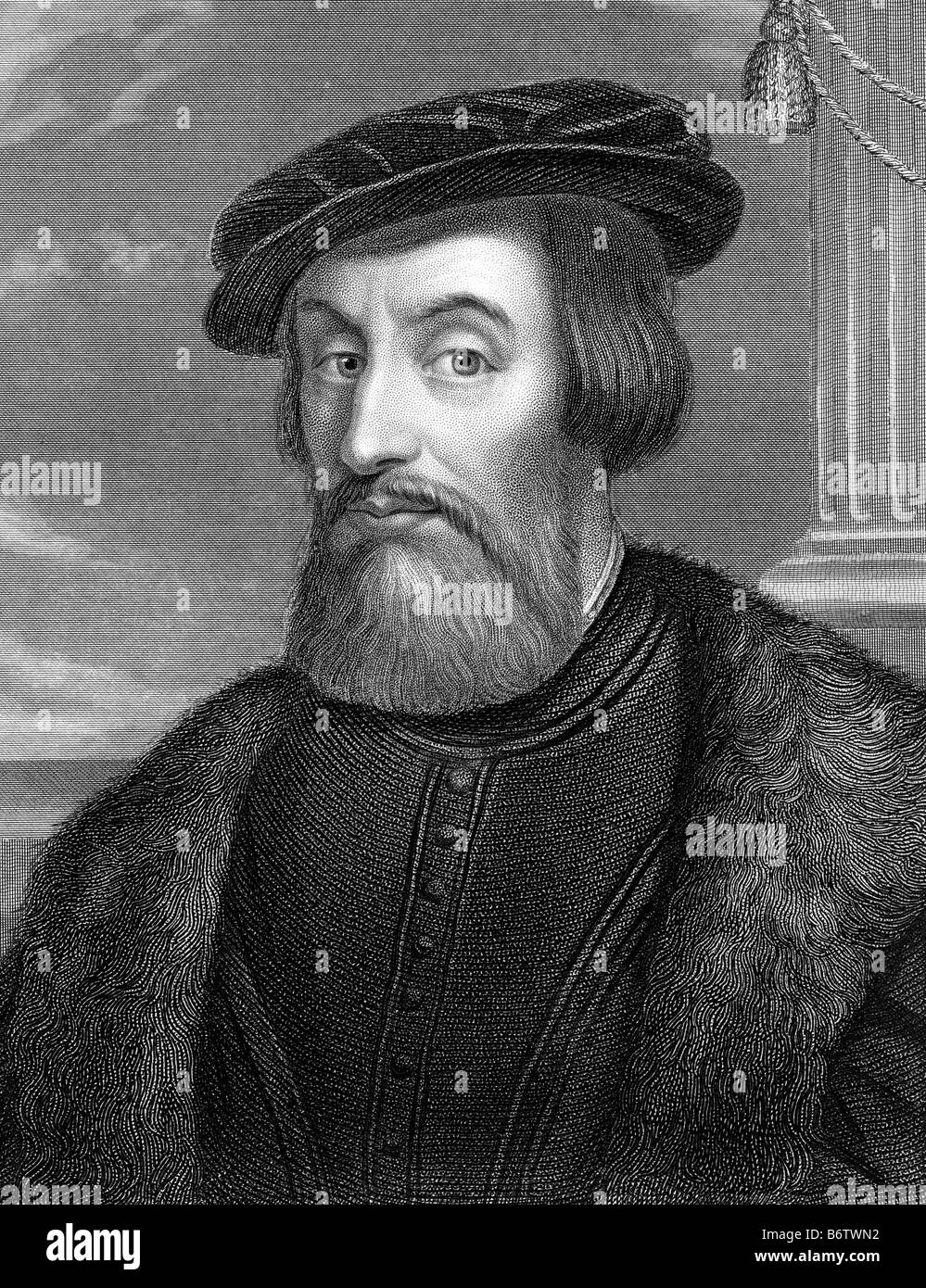 HERNANDO CORTÈS conquistador Espagnol et conquérant du Mexique 1485-1547 Banque D'Images