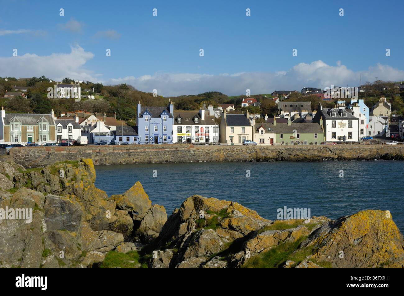 Portpatrick, Rhins of Galloway, Dumfries et Galloway, Écosse Banque D'Images