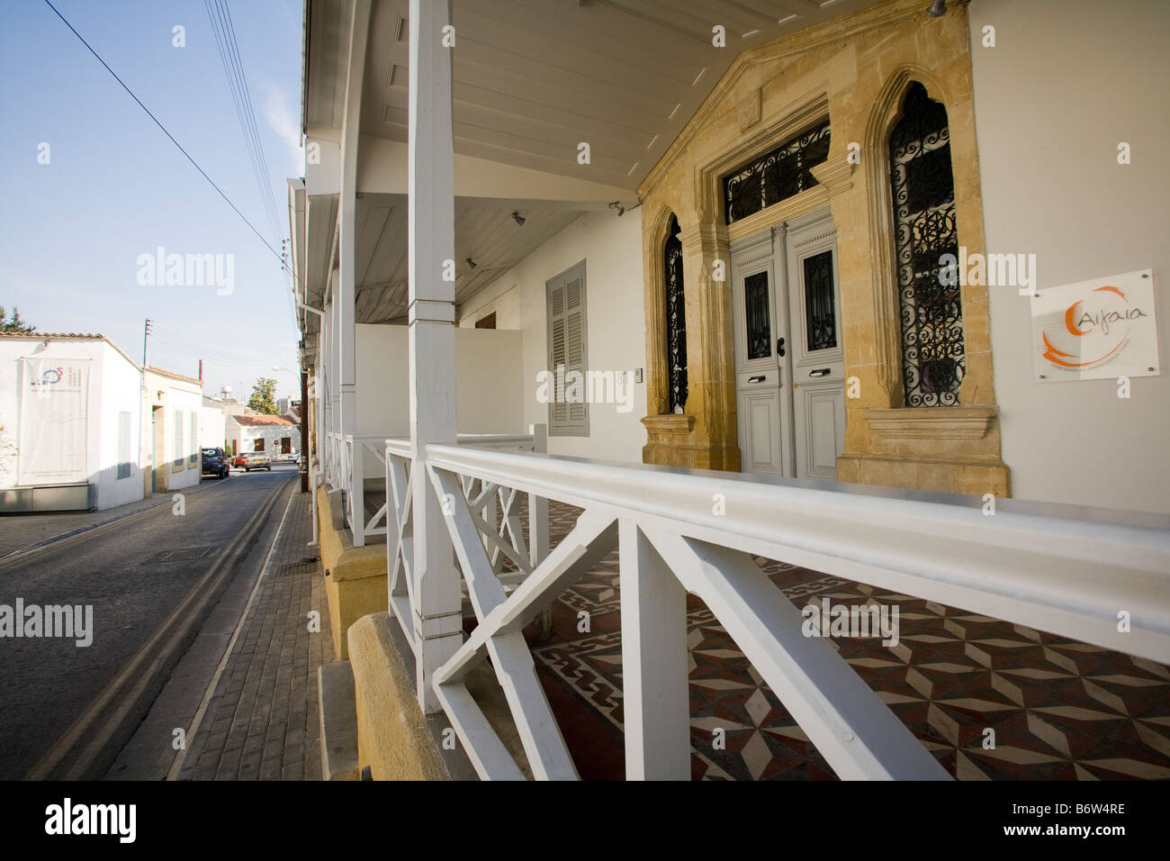 Vieille ville ville Nicosia Chypre Banque D'Images