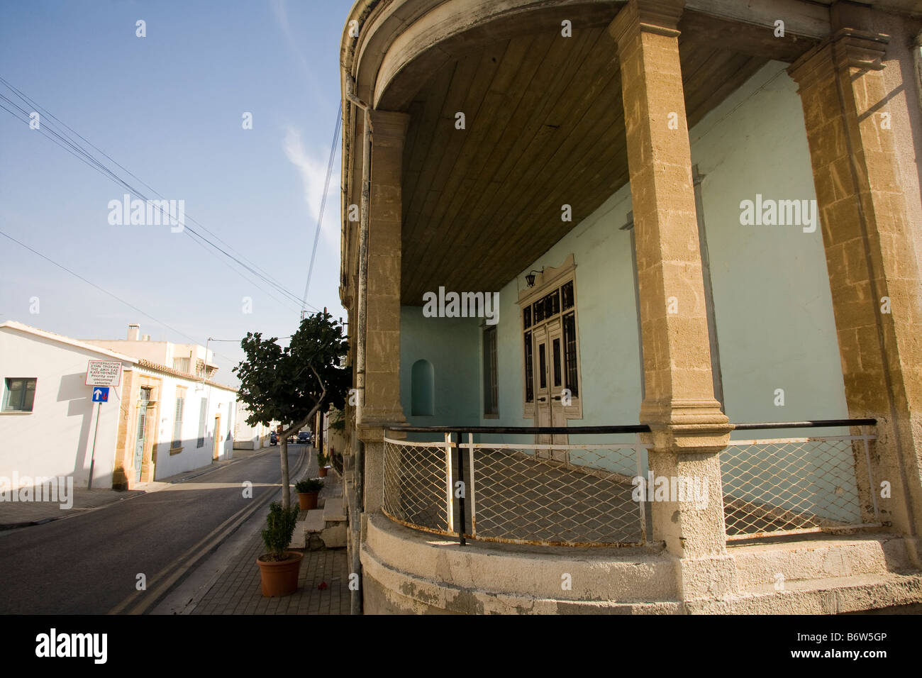 Vieille ville ville Nicosia Chypre Banque D'Images