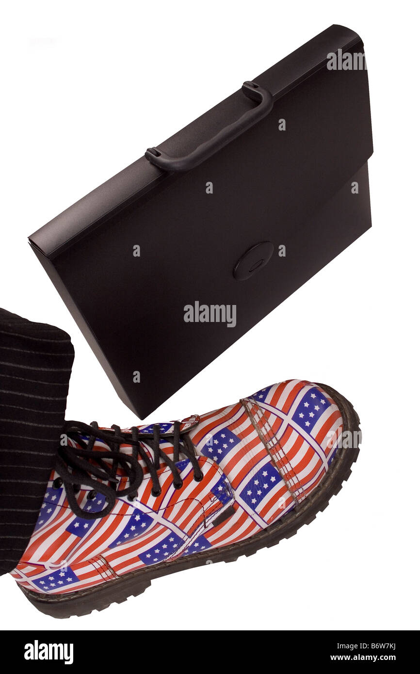Exécution de désir de liberté et l'indépendance financière Banque D'Images