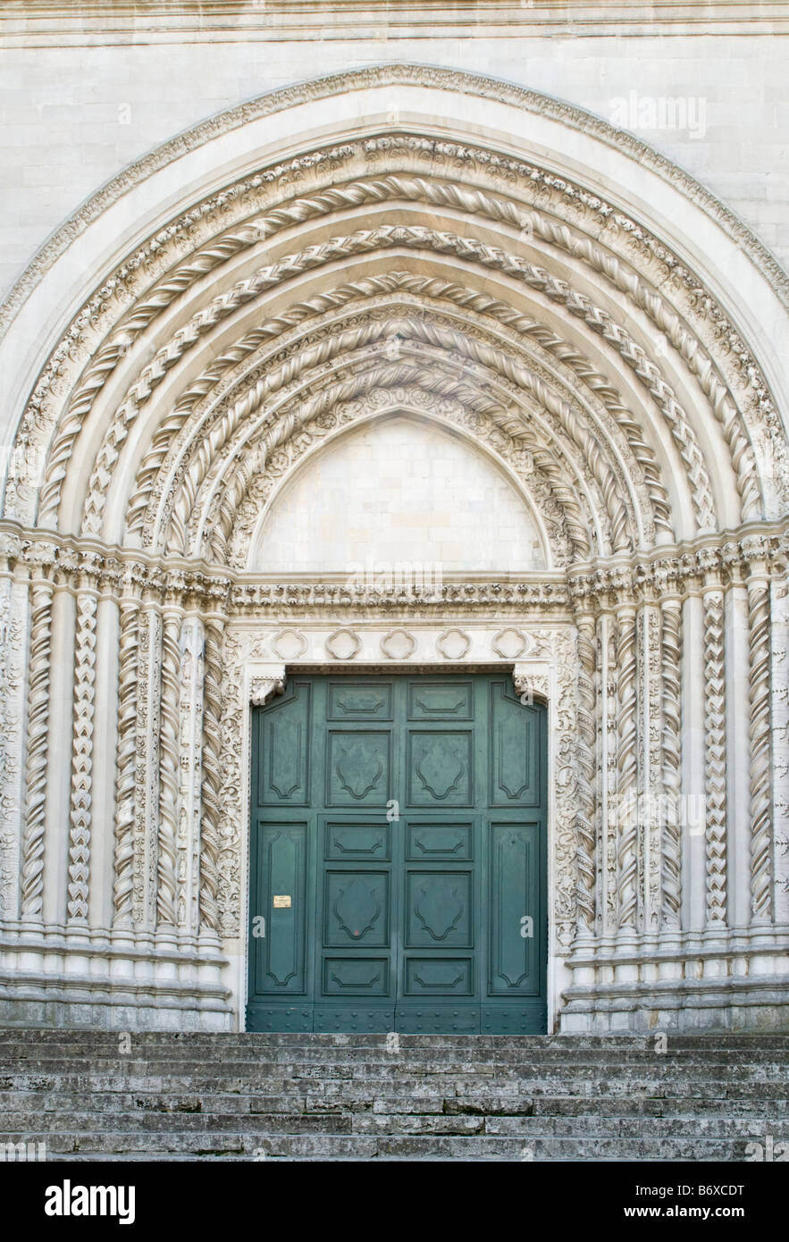 Église de San Fortunato, Todi, Ombrie Banque D'Images