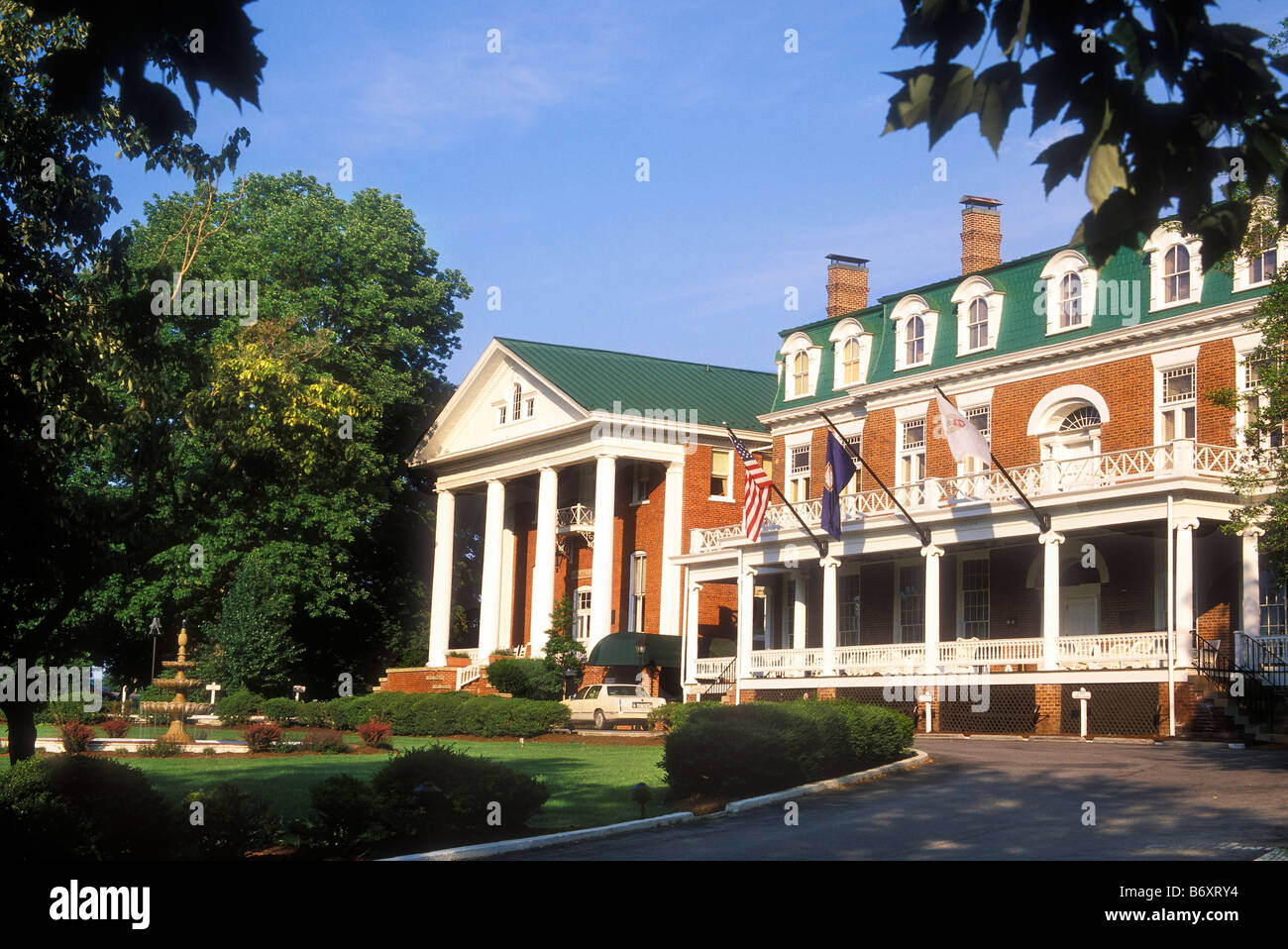 Martha Washington Inn, Abingdon, Virginia, USA Banque D'Images