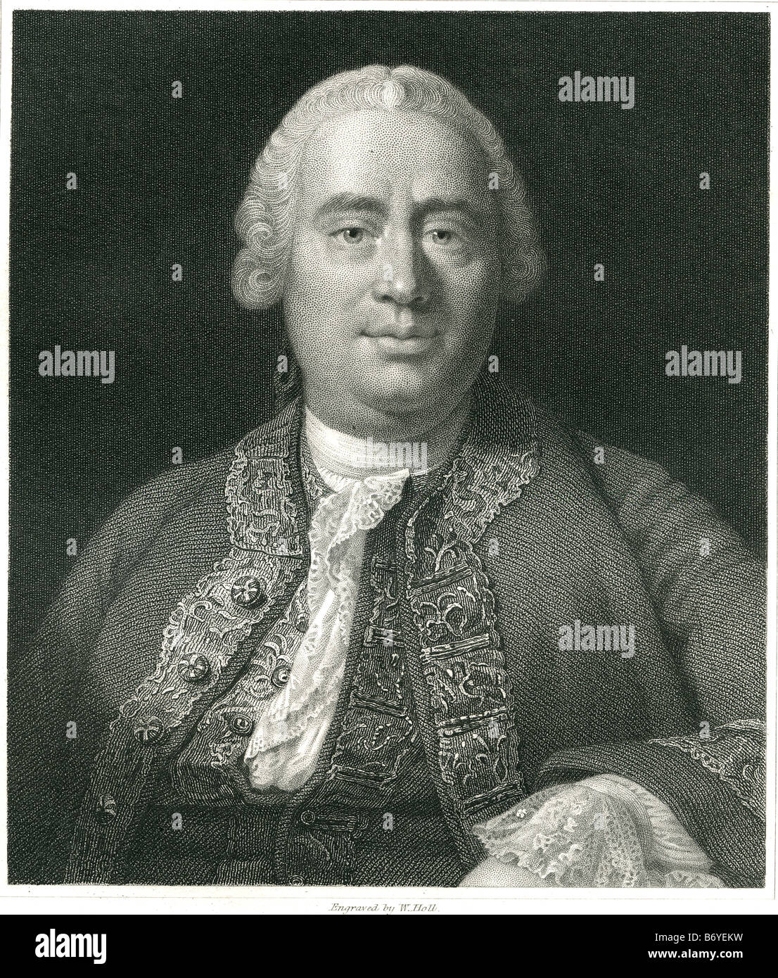 David Hume (26 avril 1711 - 25 août 1776) était un philosophe, économiste, historien et une figure importante dans l'Ouest Banque D'Images