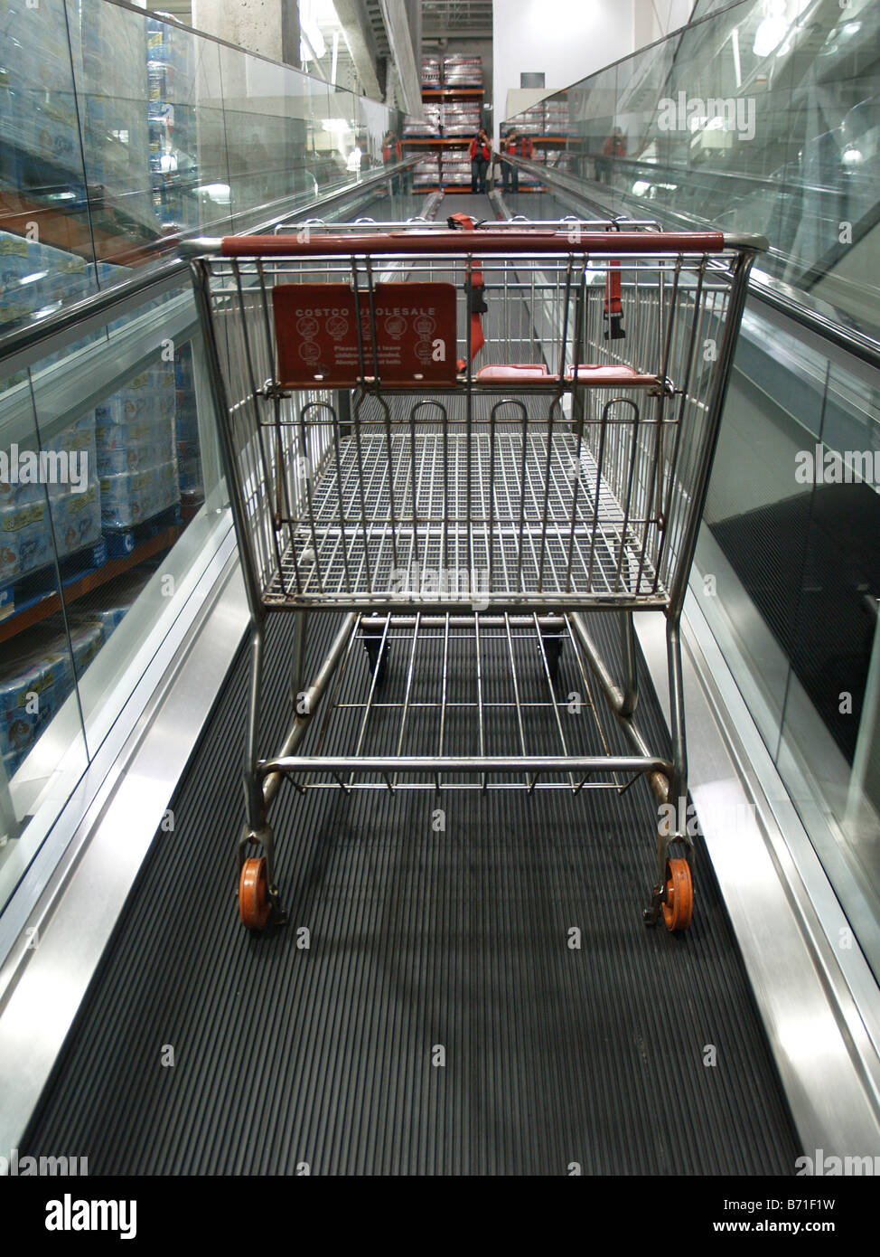 Escalator de caddie Banque de photographies et d’images à haute