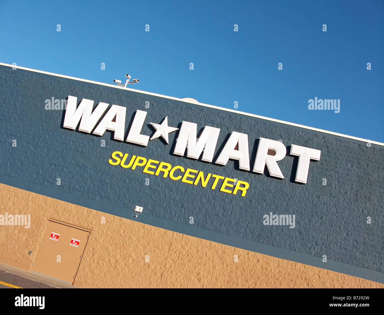 Wal Mart supercenter Banque D'Images