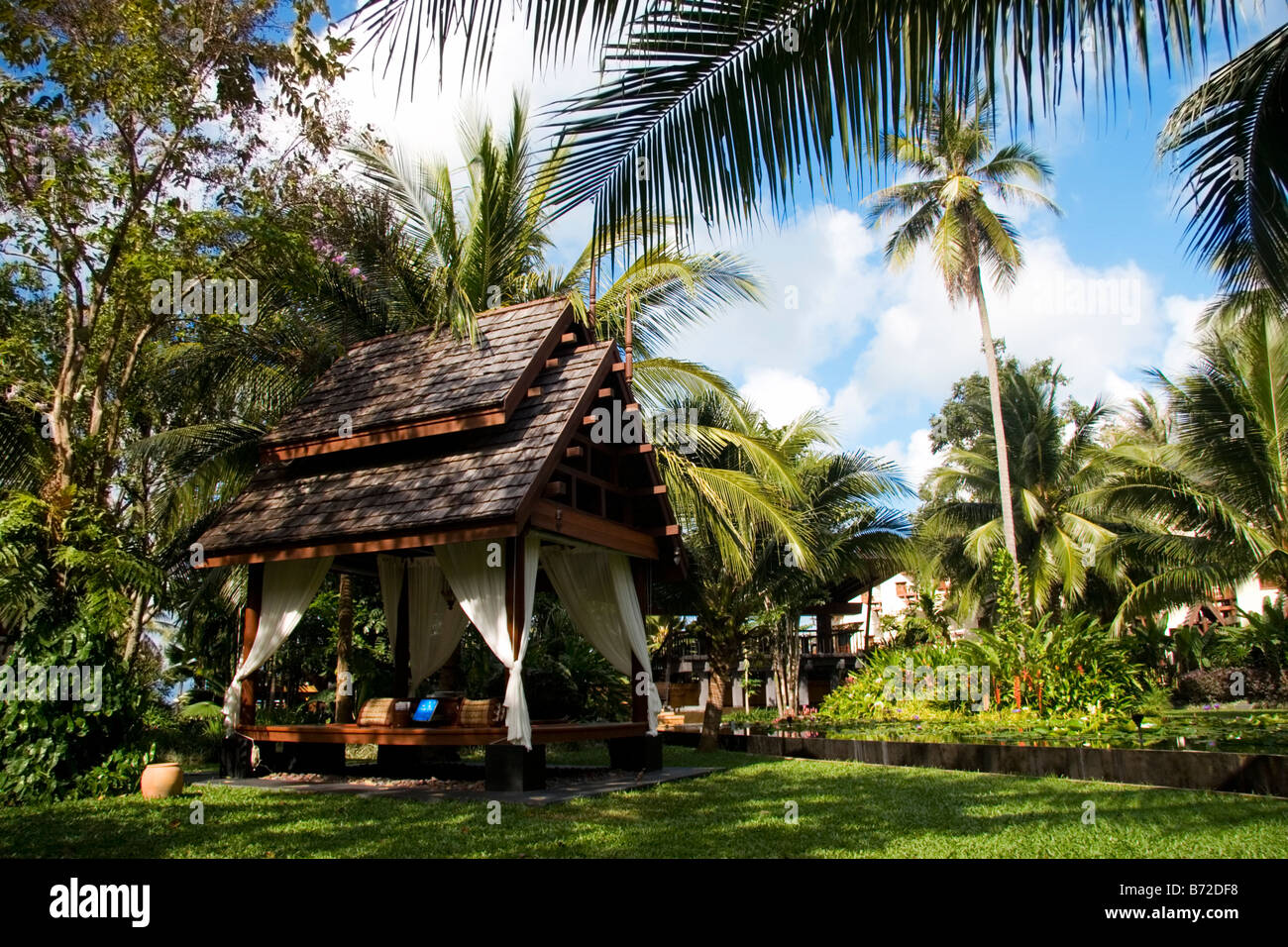 Resort Hotel l'île de Koh Samui en Thaïlande Banque D'Images