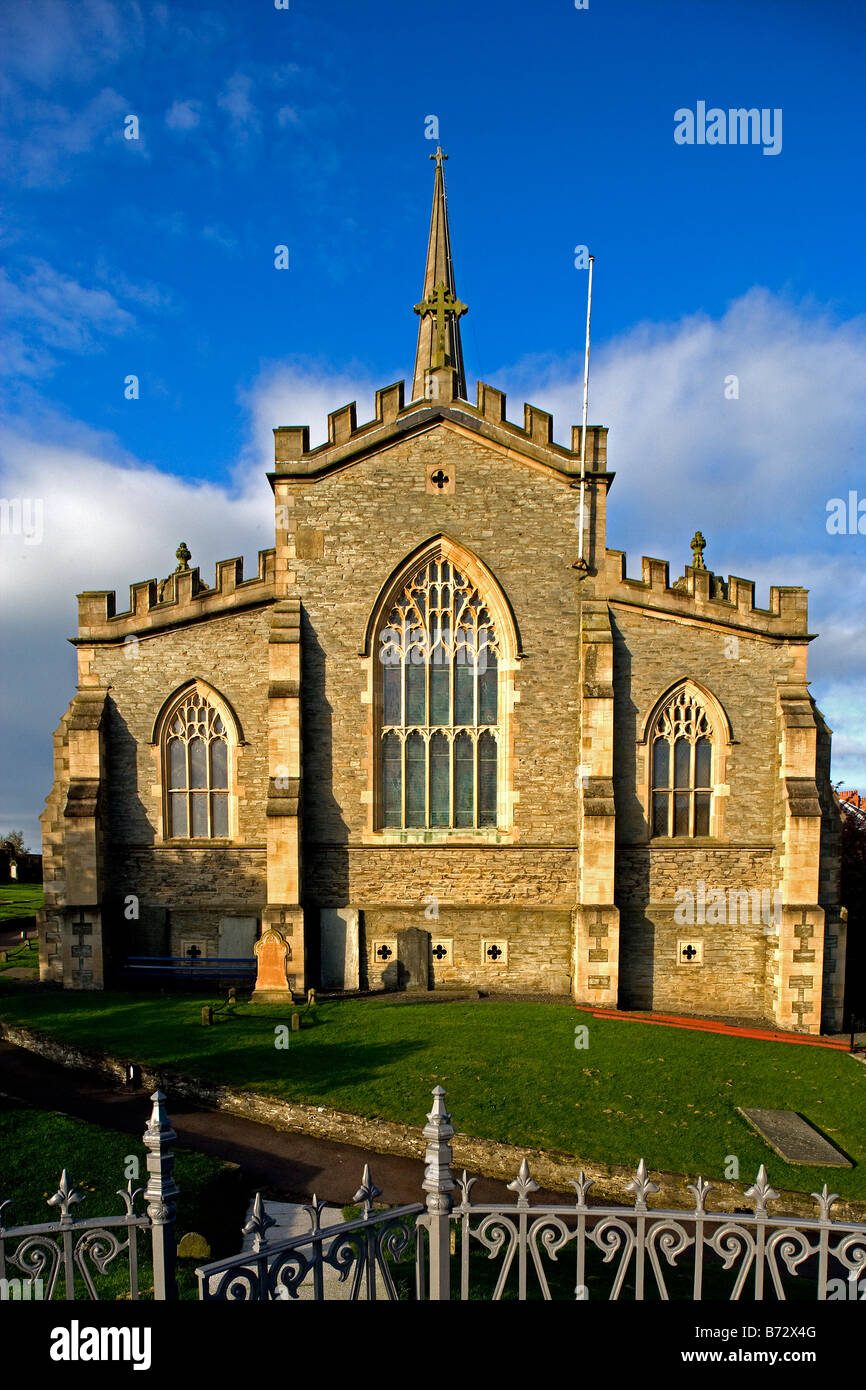 L'Irlande du Nord Derry cathédrale St Columb Co Derry Londonderry UK Banque D'Images