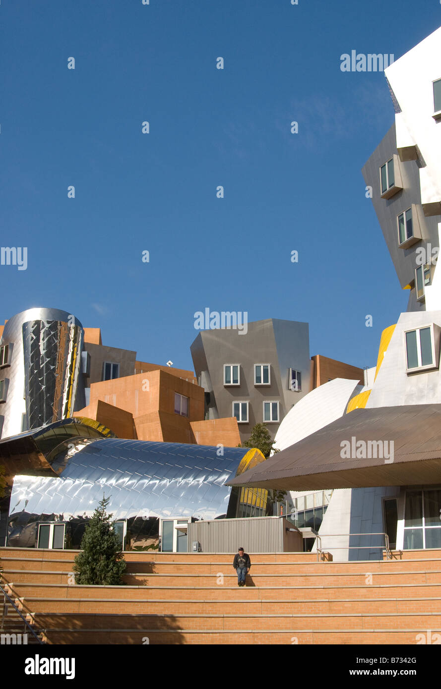 Le logiciel Stata Center, Massachusetts Institute of Technology (MIT), Cambridge, Massachusetts Banque D'Images