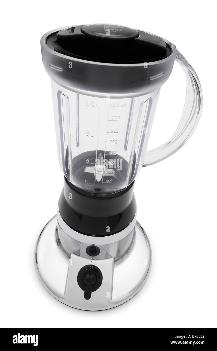 Blender sur un fond blanc Close Up Banque D'Images