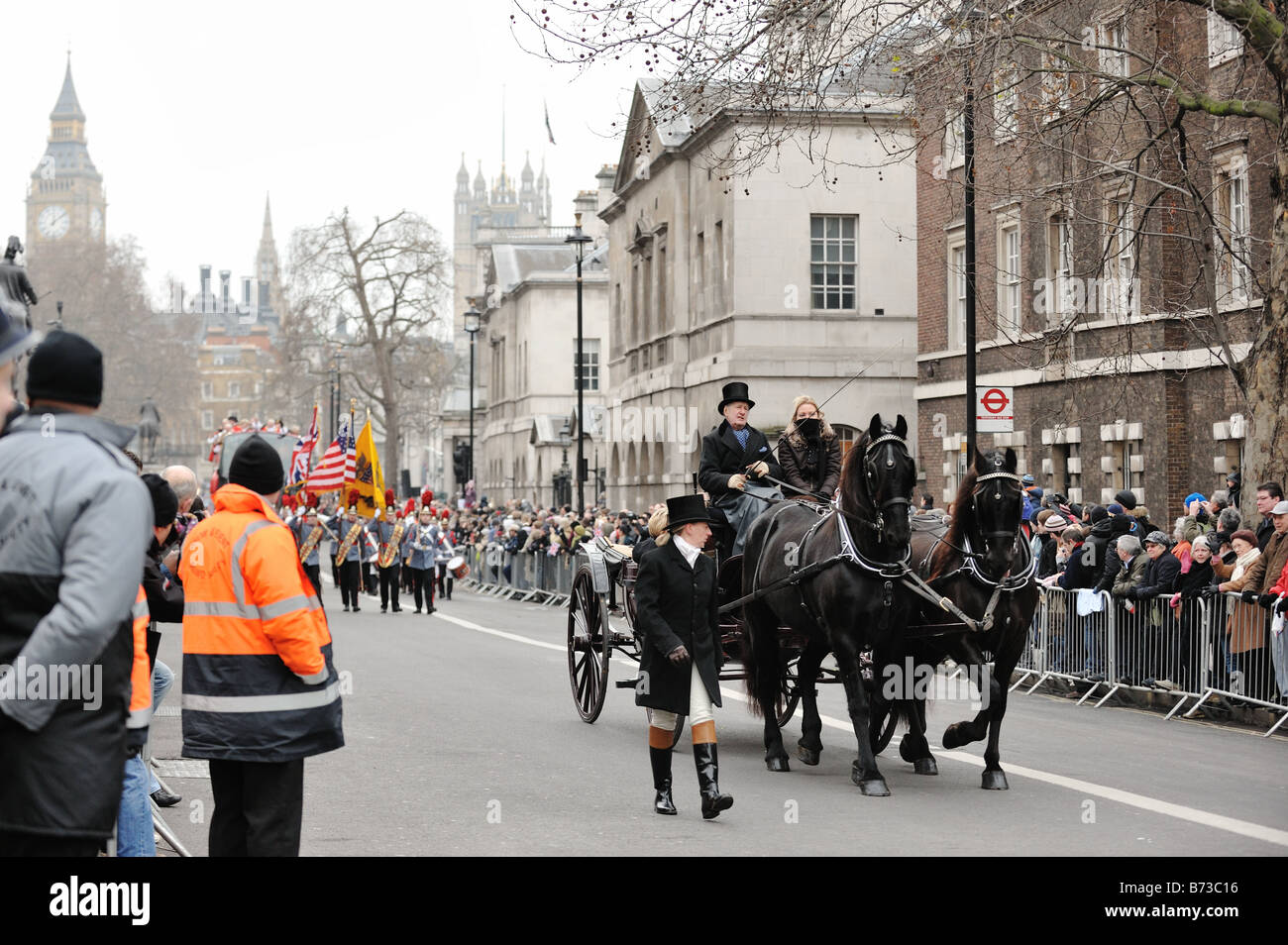 Nouvelle année Parade 2009, Londres Banque D'Images