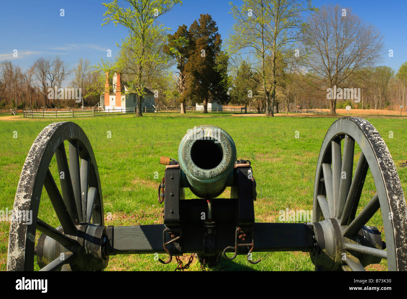 Gaines Mill Battlefield, Richmond National Battlefield Park, Virginia, USA Banque D'Images