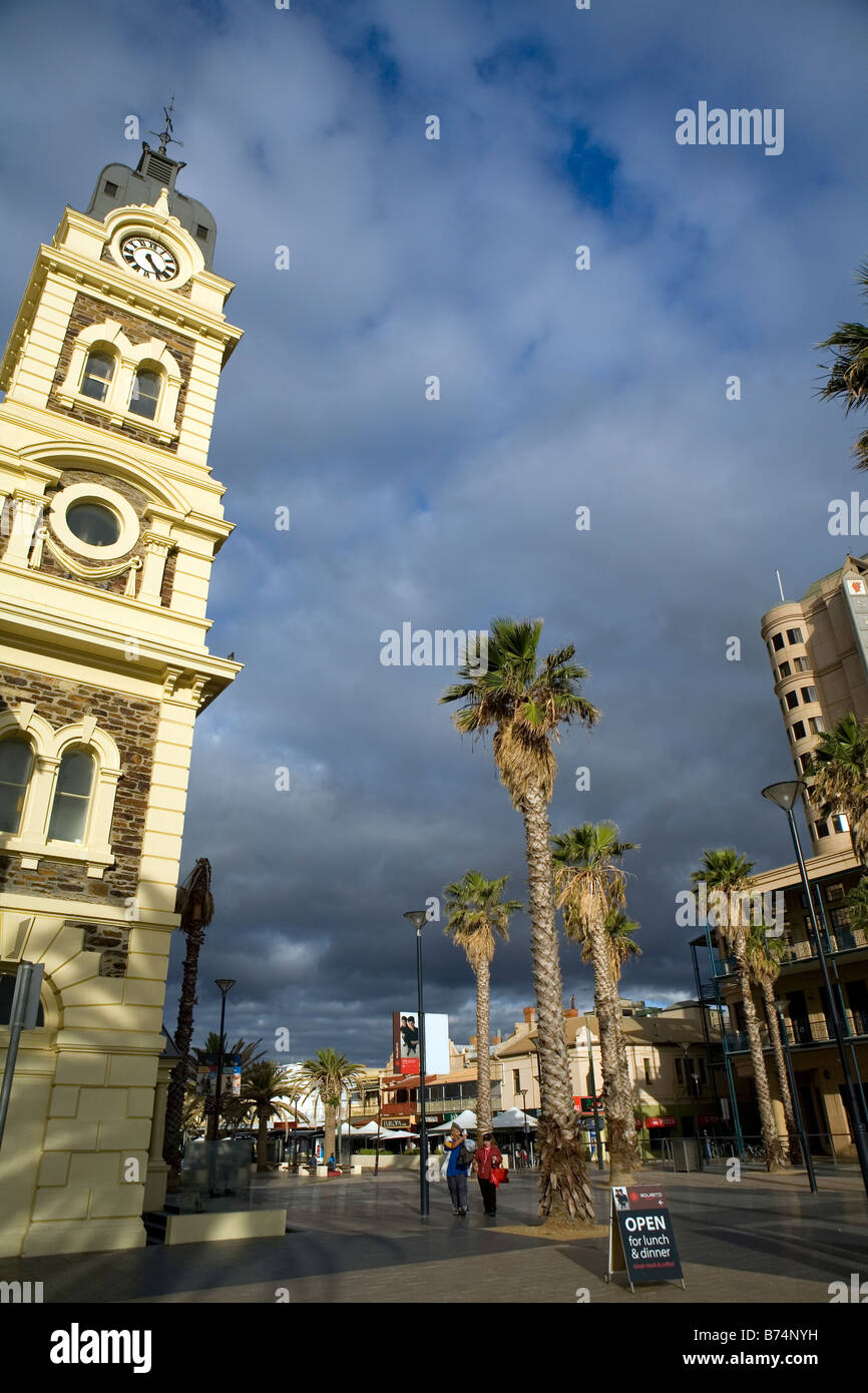 Moseley Square, Glenelg Banque D'Images