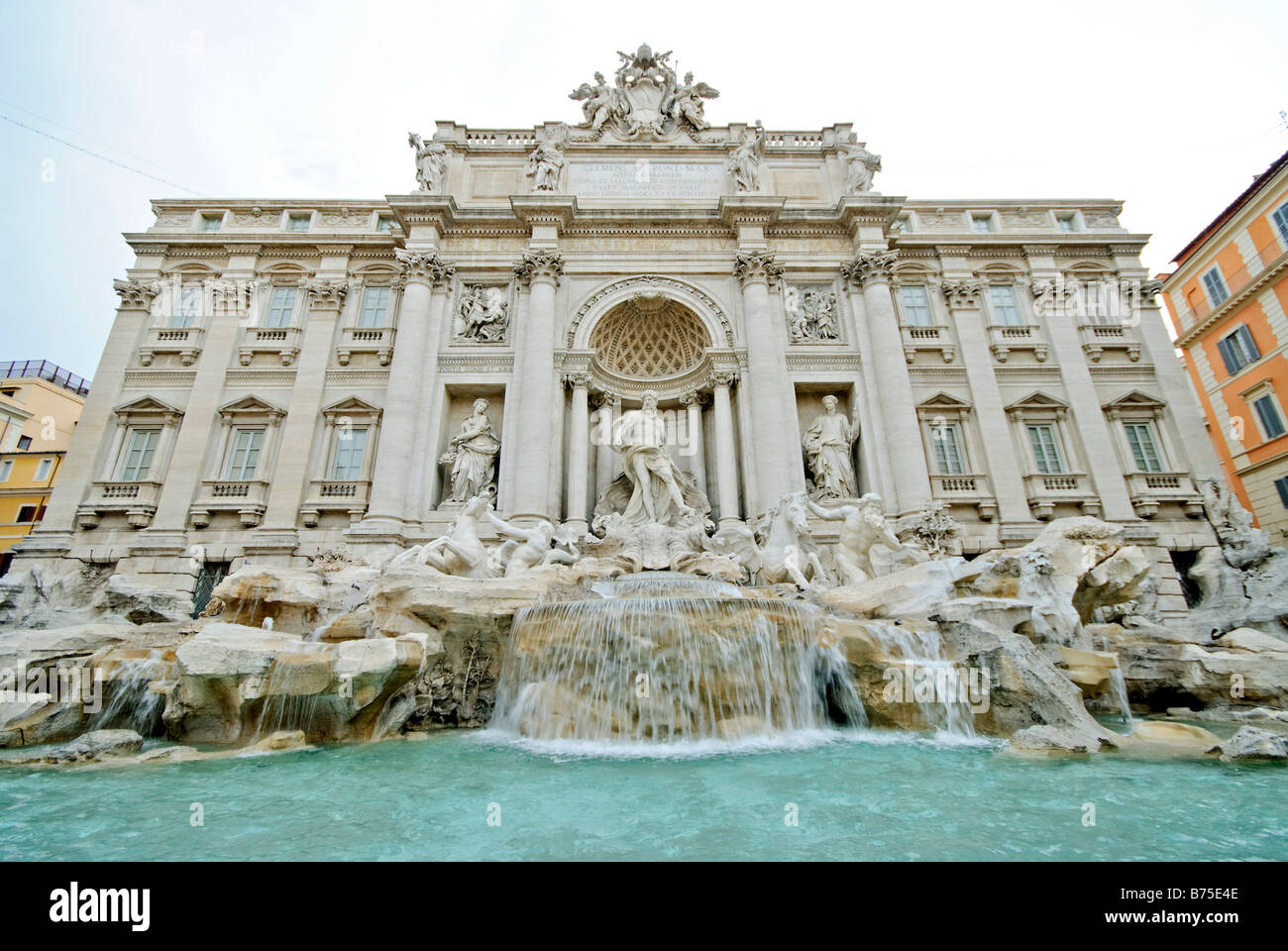 Fontaine de Trevi, Rome Banque D'Images