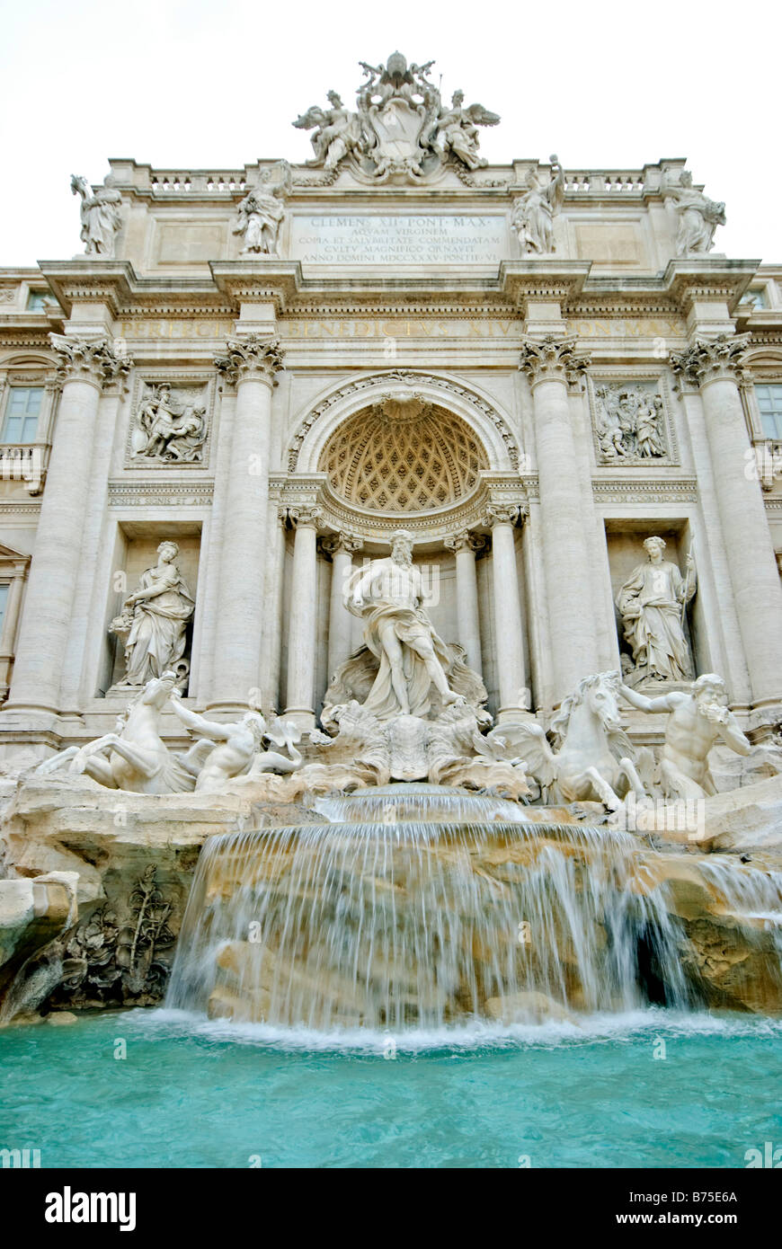 Fontaine de Trevi, Rome Banque D'Images
