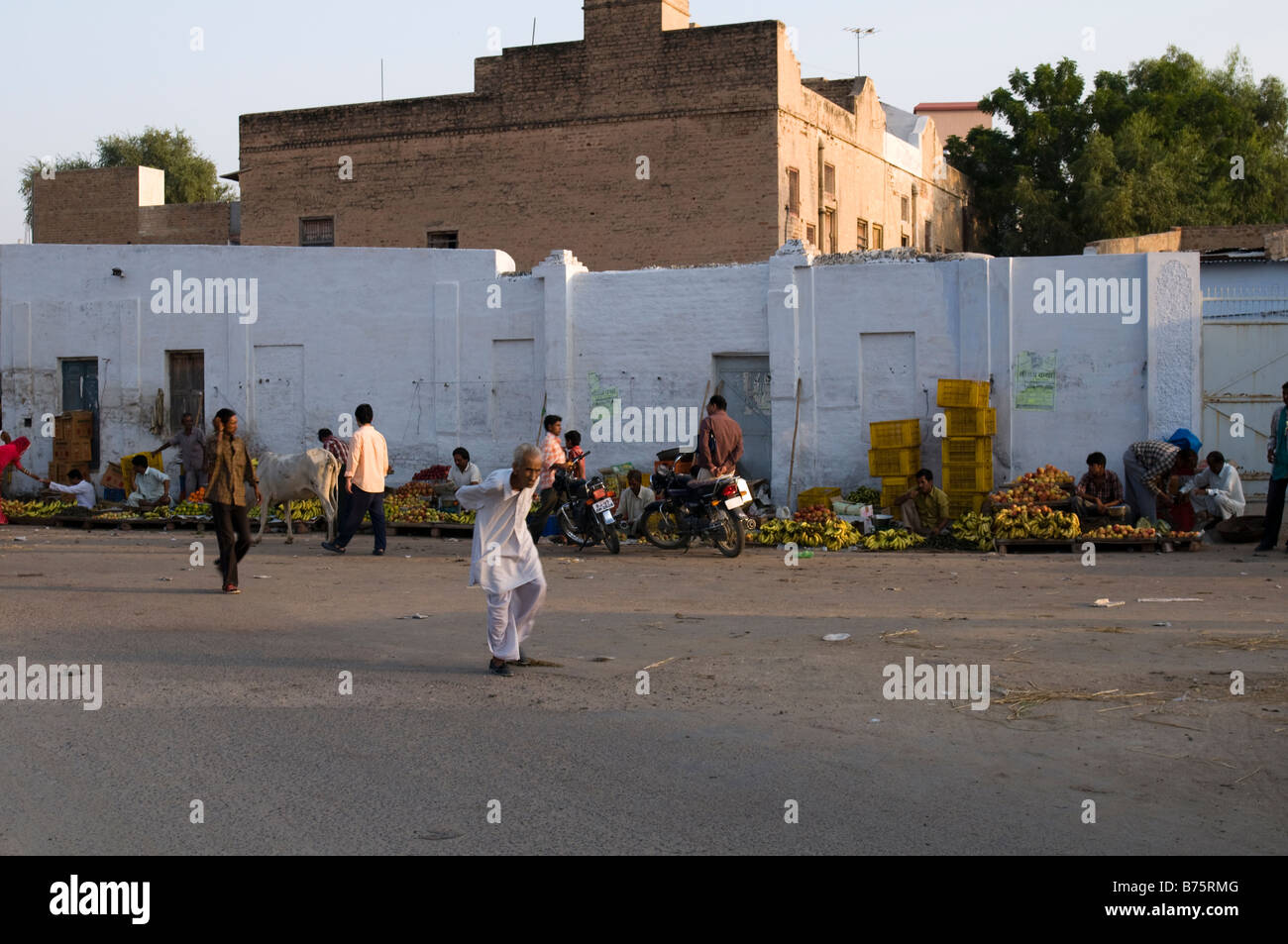 Bikaner. Le Rajasthan. L'Inde. Banque D'Images