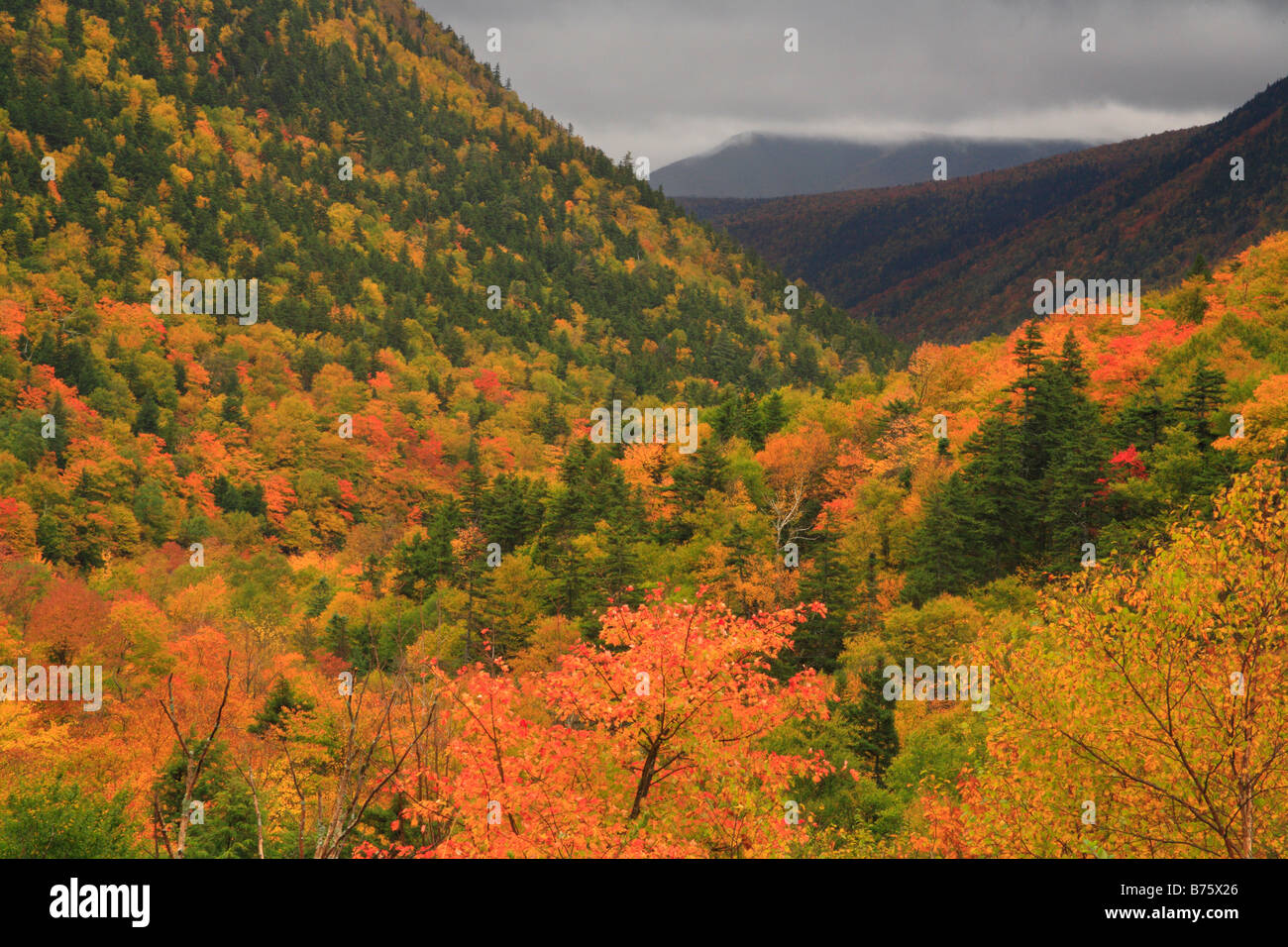 Crawford Notch, North Conway, White Mountains, New Hampshire, USA Banque D'Images