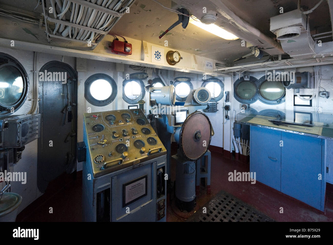 Le pont du porte-avions USS Yorktown, Musée Naval Patriots Point, Charleston, Caroline du Sud Banque D'Images