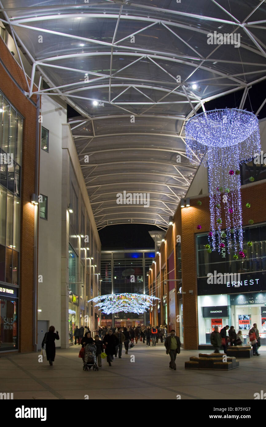Centre commercial Eden High Wycombe Bucks Banque D'Images