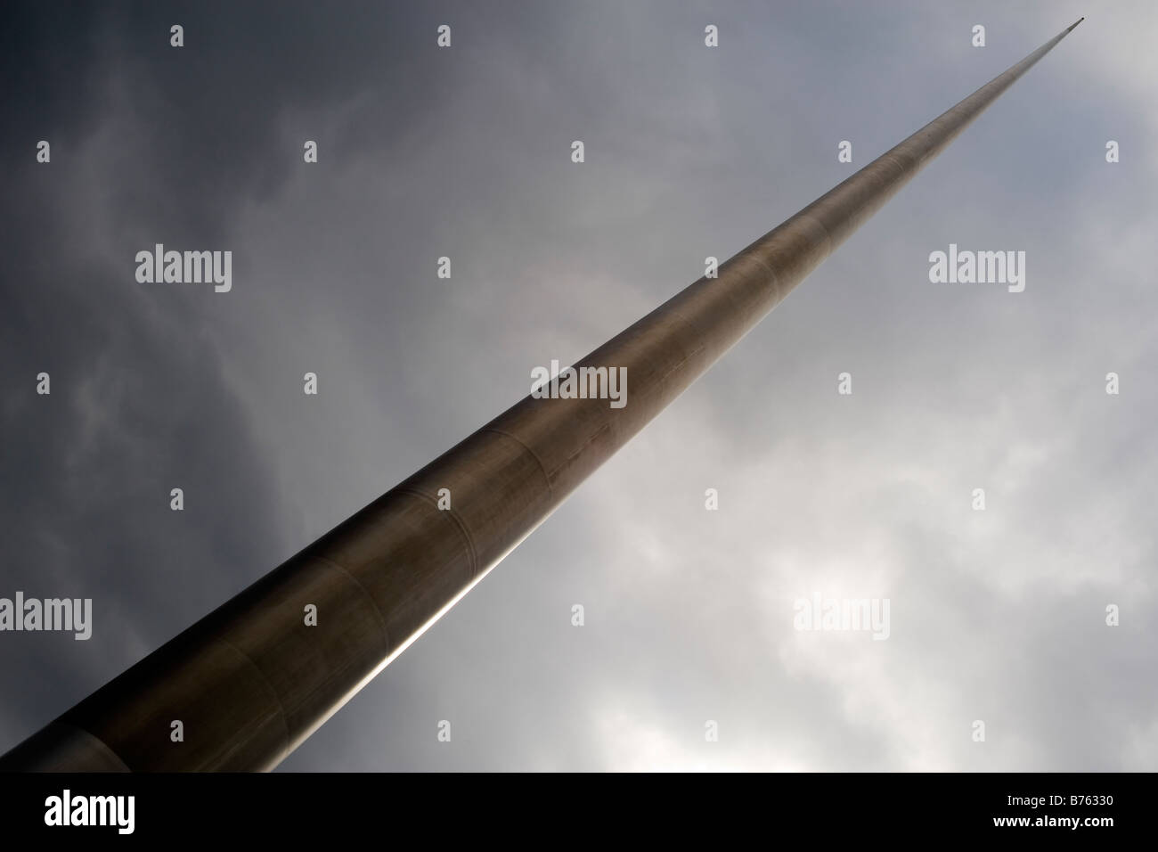 La spire de Dublin, le "monument de la lumière', O'Connell Street, Dublin, Irlande. - Ian Ritchie Architects Banque D'Images