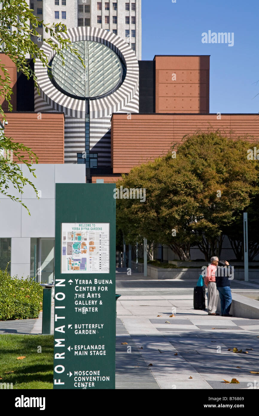 Musée d'Art Moderne de San Francisco, Yerba Buena Gardens, SOMA, San Francisco, California, USA Banque D'Images