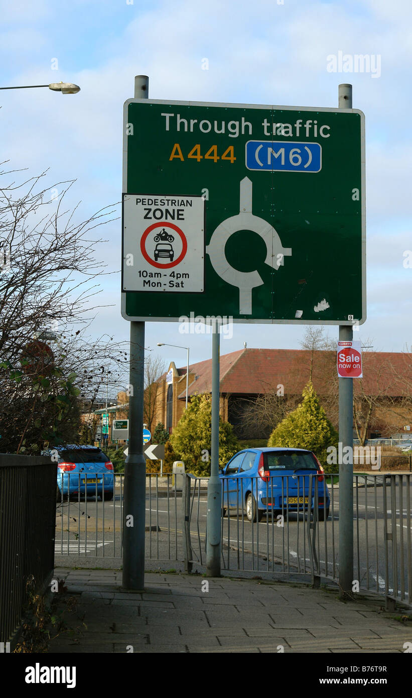 Nuneaton Warwickshire Angleterre GO UK 2008 Banque D'Images