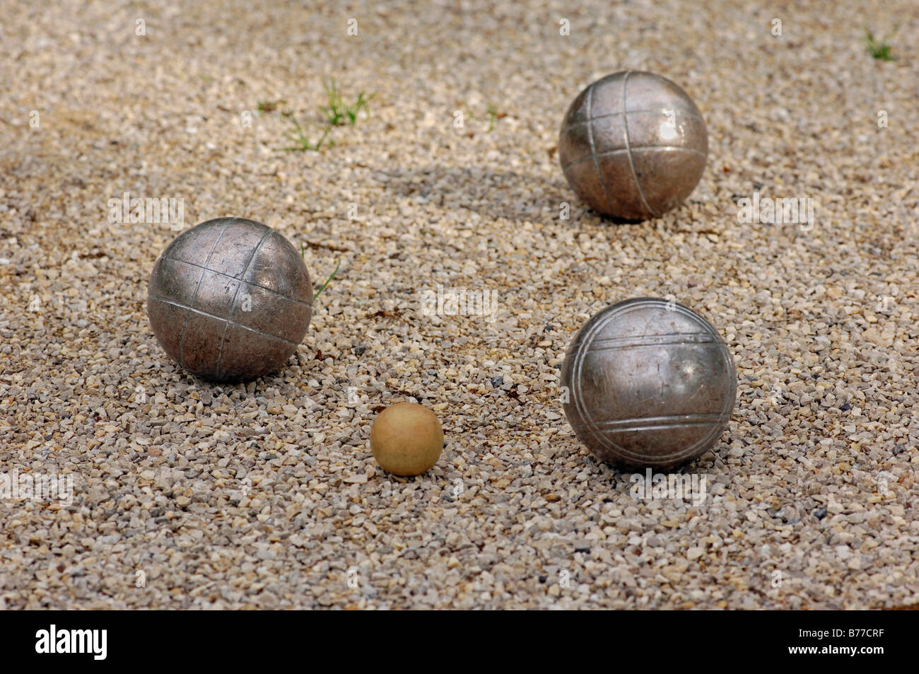 6 boules de pétanque d'intérieur