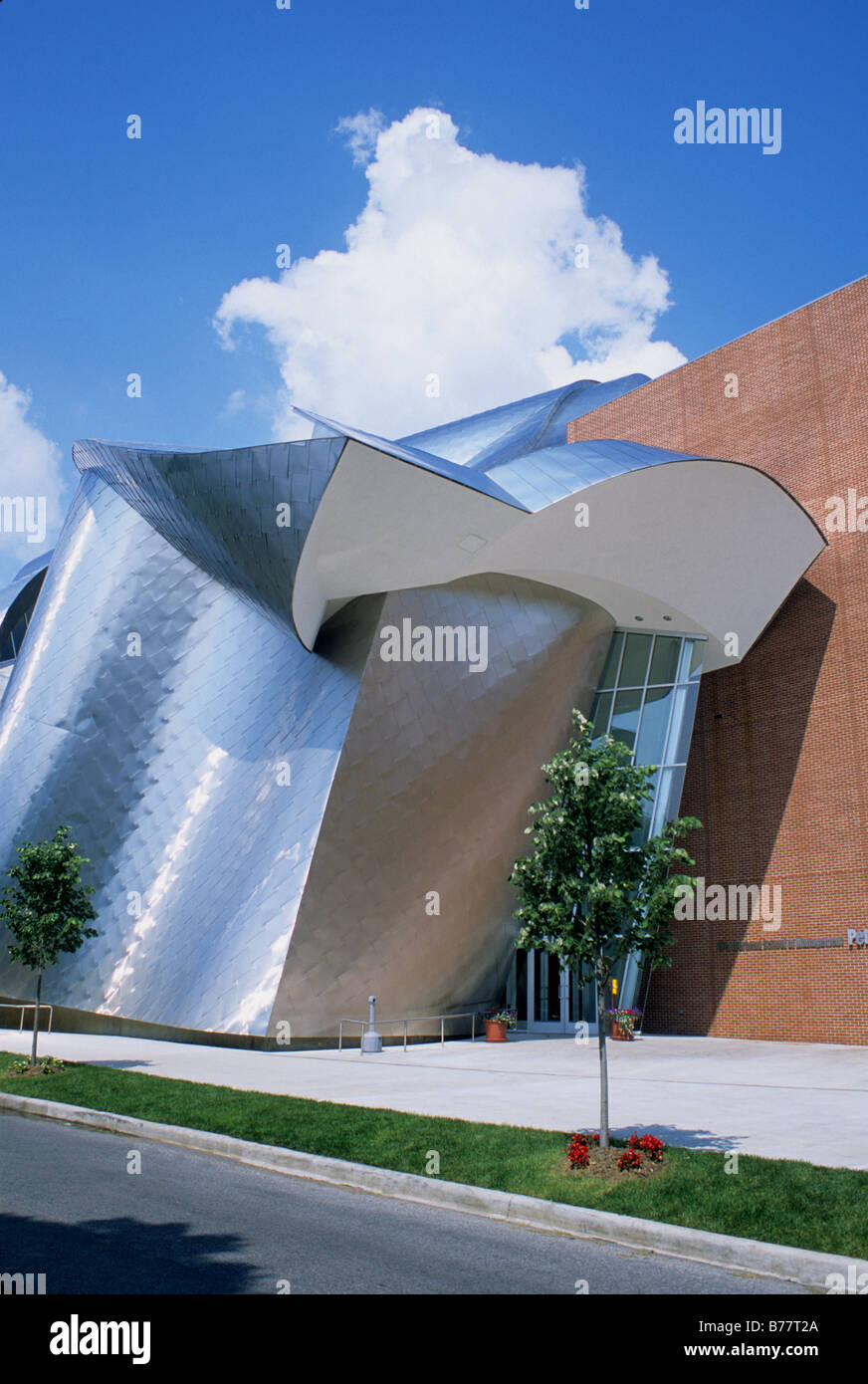 Peter Lewis Building,Case Western Reserve University, Cleveland Ohio Banque D'Images