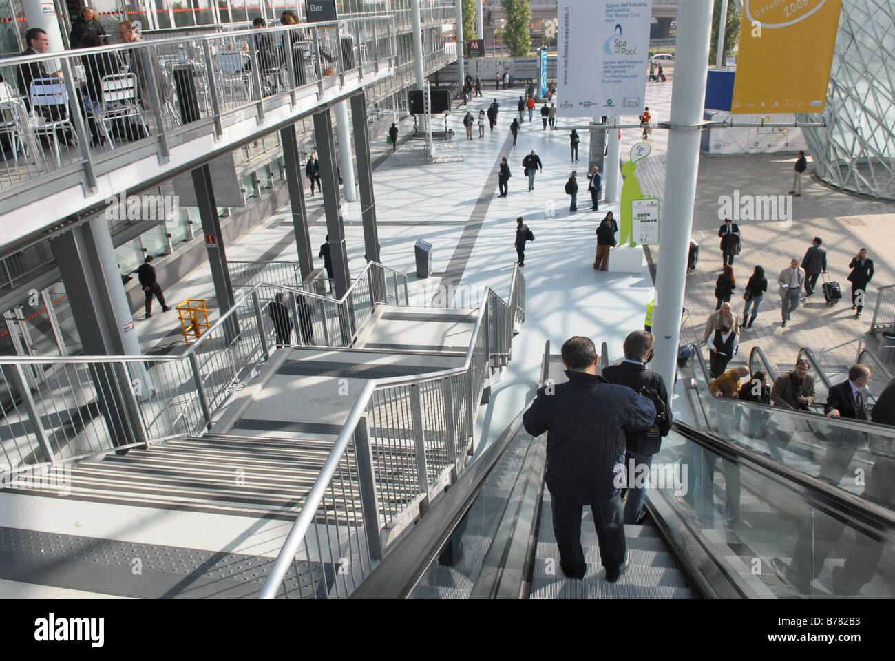 La nouvelle foire de Milan Rho-Pero à Banque D'Images