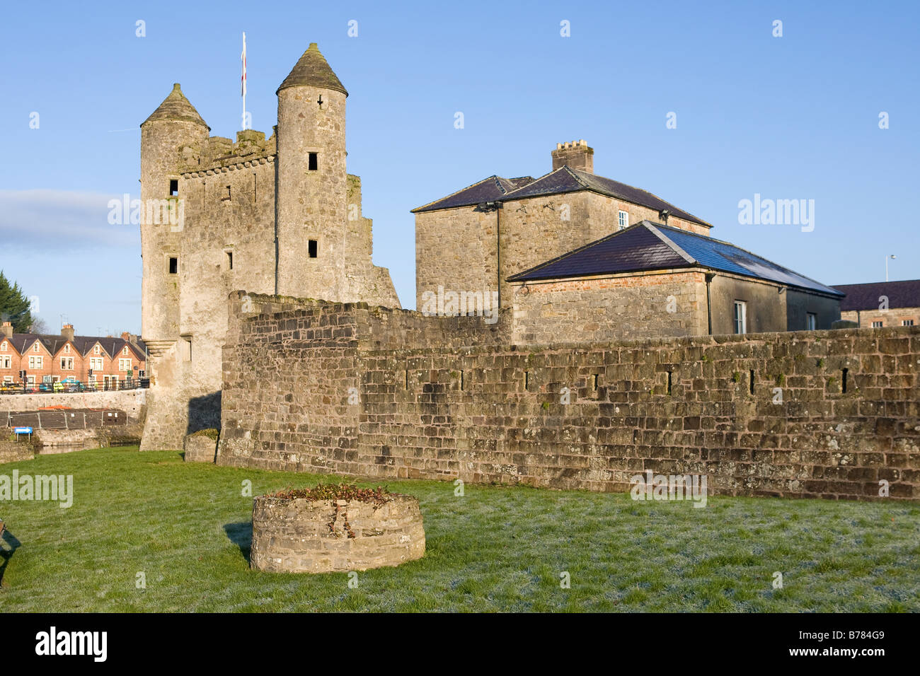 Château d'Enniskillen fermanagh, Irlande du Nord Banque D'Images