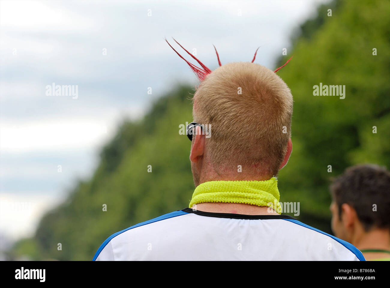 Street Photography, Berlin - Love Parade, Christopher Street Day, coupe du monde de la FIFA Banque D'Images