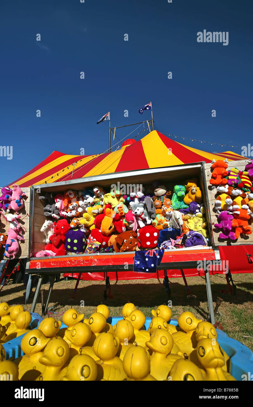 Le Cirque sideshow prix à gagner Banque D'Images