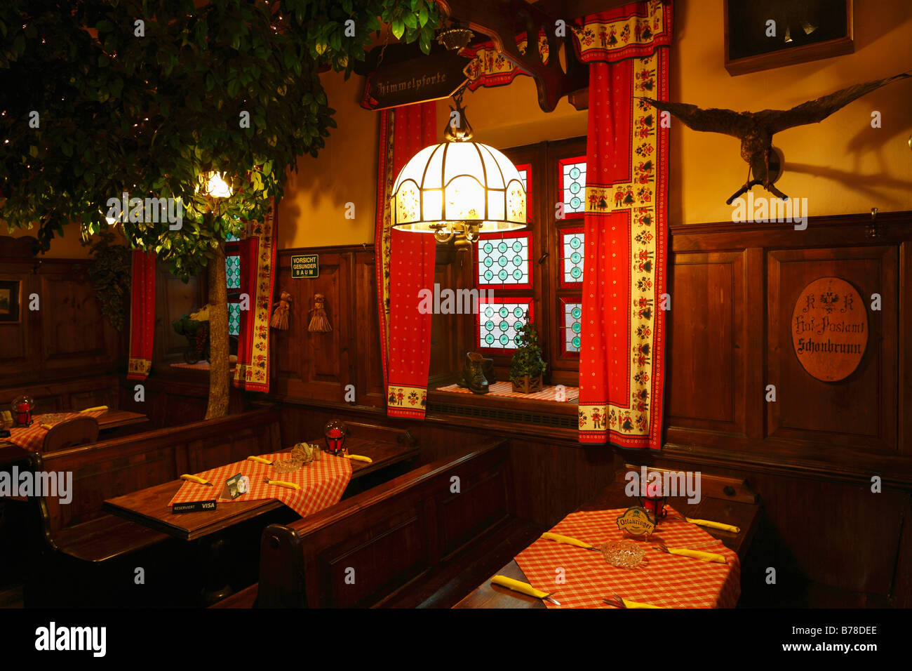 Puerstner Restaurant, ville, Vienne, Autriche, Europe Banque D'Images