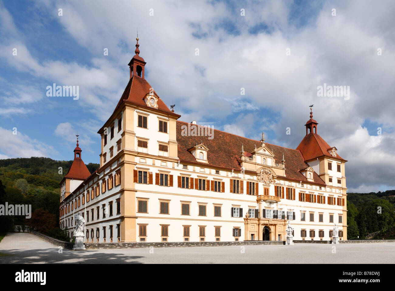 Château d'Eggenberg, Graz, Styria, Austria, Europe Banque D'Images