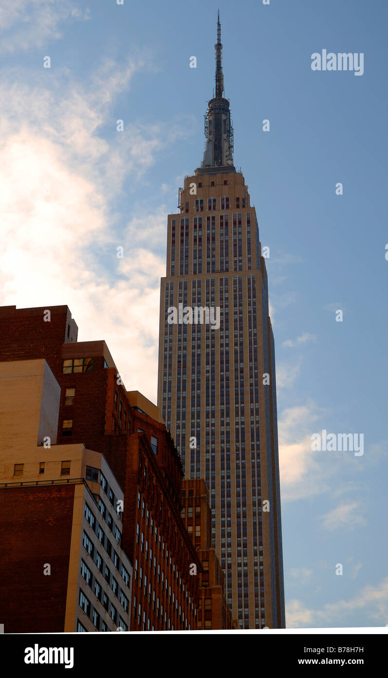 Empire State Building, New York City, USA Banque D'Images