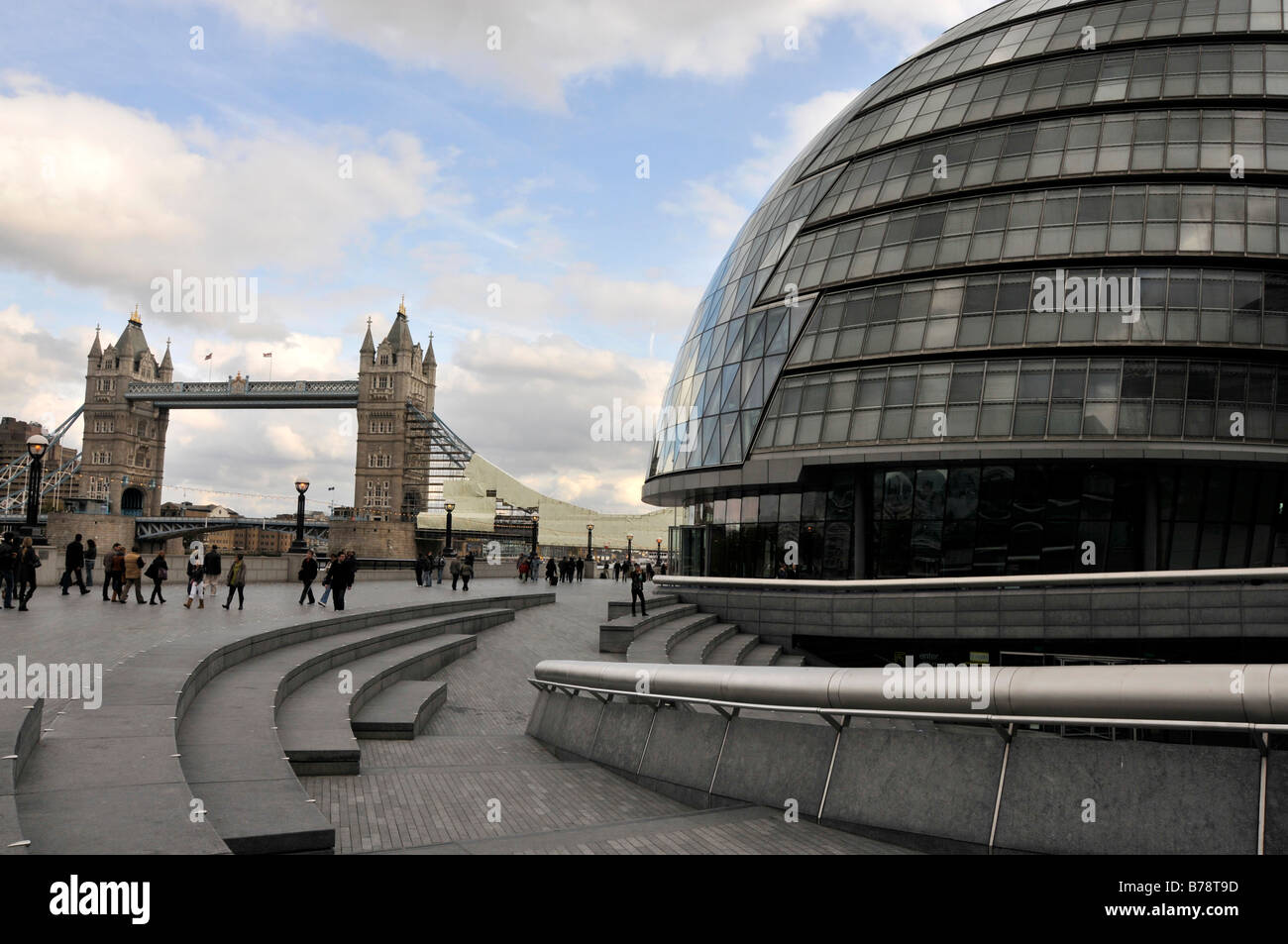 London City Hall Banque D'Images