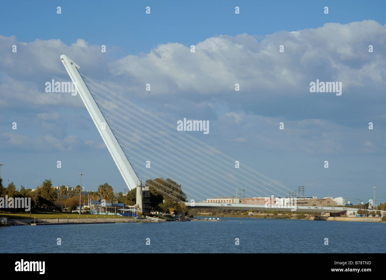 Alamillo bridge seville Banque de photographies et d’images à haute ...