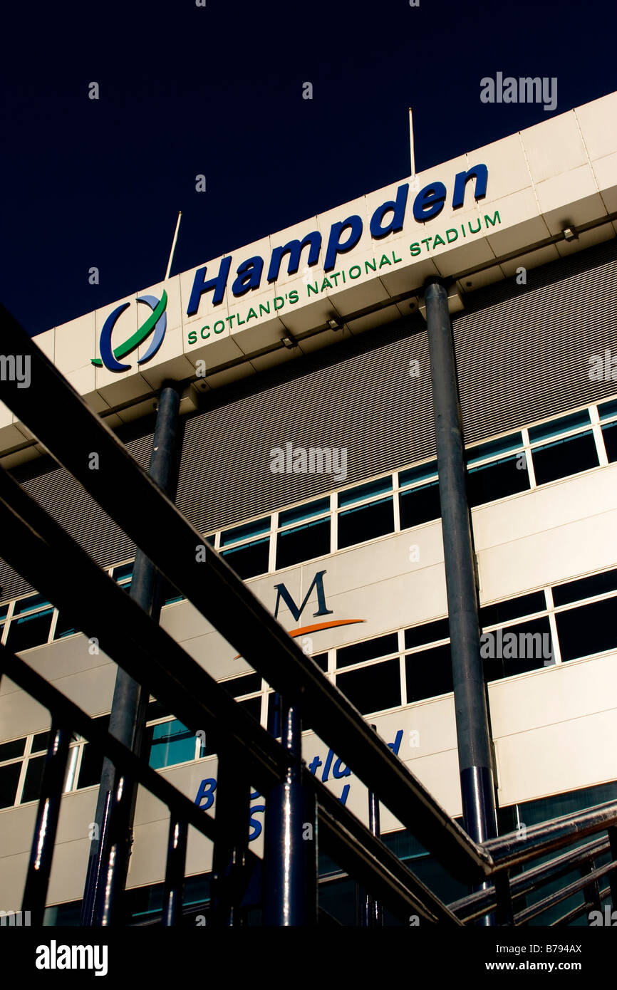Stade Hampden Park Glasgow Ecosse Banque D'Images