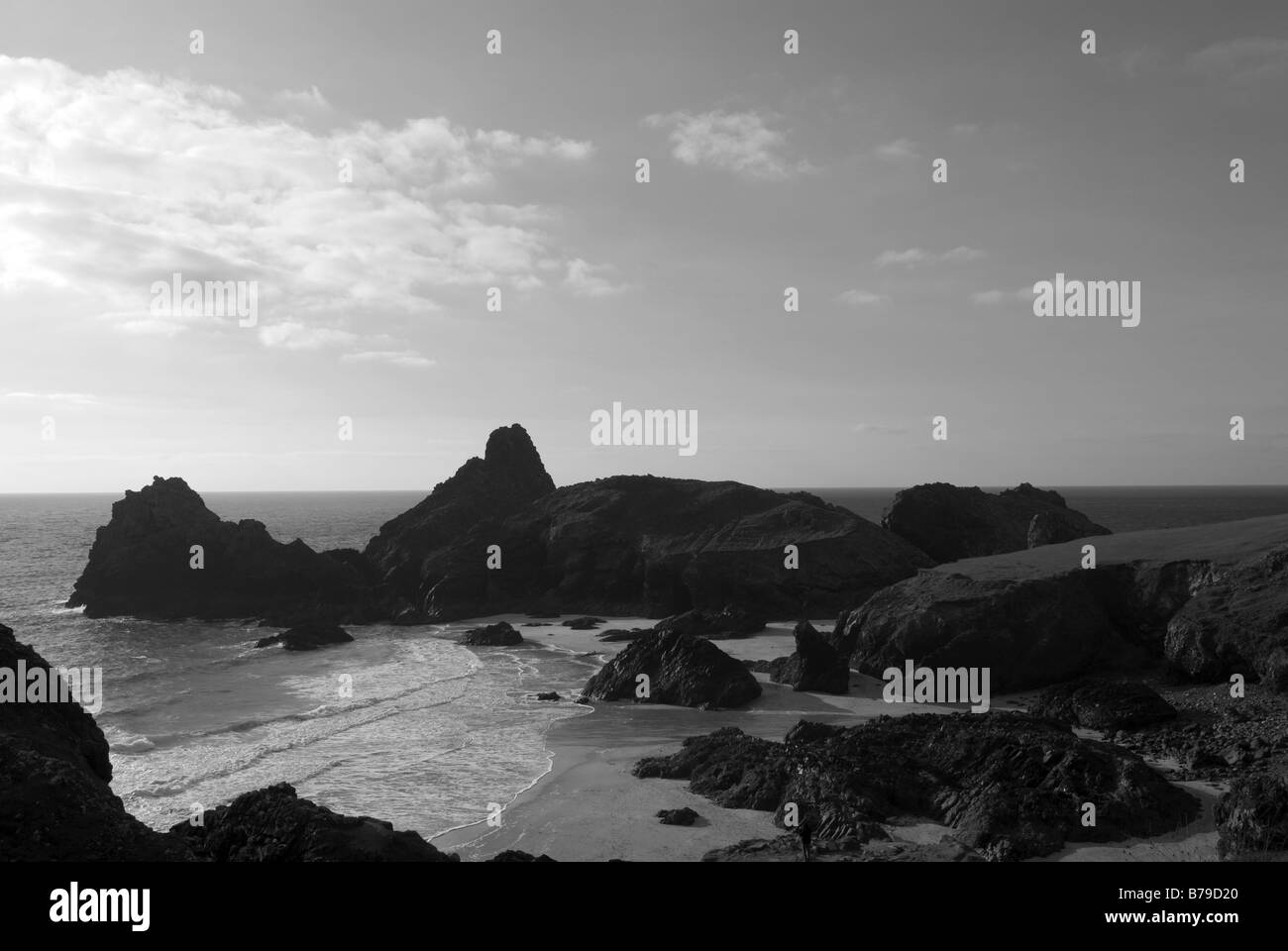 Kynance Cove Banque D'Images