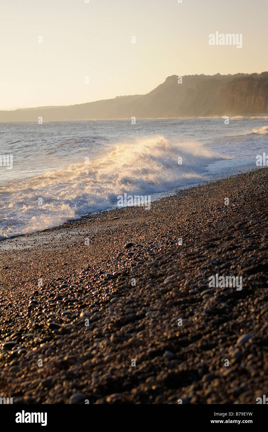 Budleigh Salterton, Devon Banque D'Images