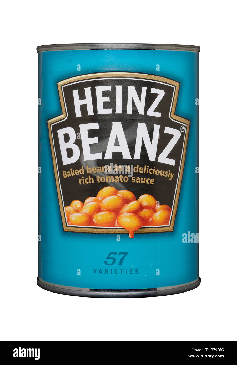 Heinz Baked Beans Cafe du clocher Tin Banque D'Images