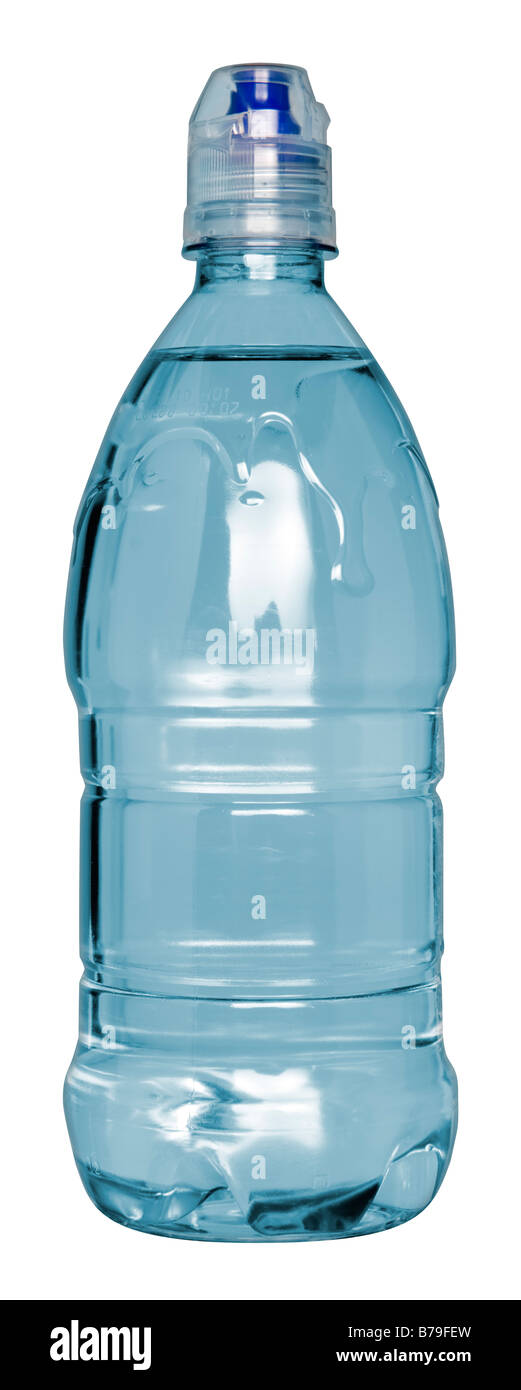 Bouteille d'eau par arrosage Banque D'Images