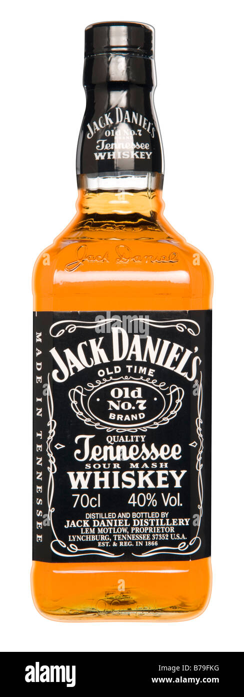 Jack daniels bottle Banque de photographies et d'images à haute résolution  - Alamy